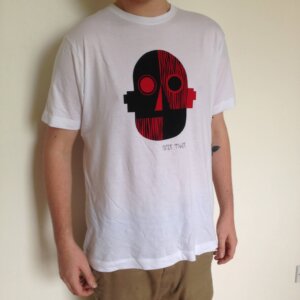 Robot Face T-Shirt for Men