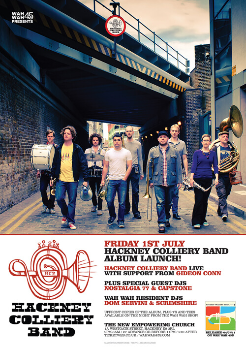 Hackney Colliery Band album launch