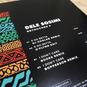 Dele Sosimi Retouched 2 back cover